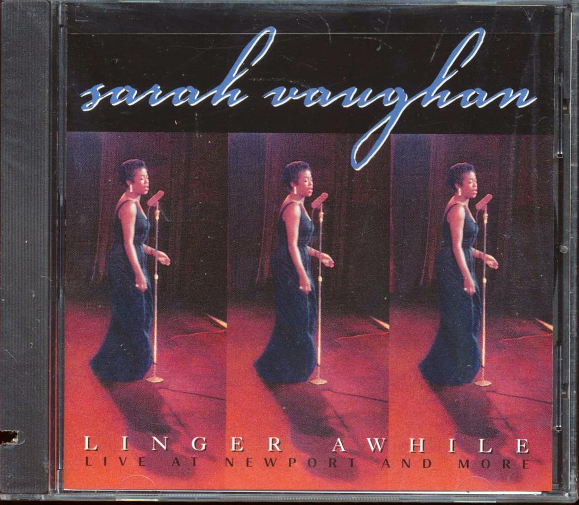 Sarah Vaughan - Linger Awhile: Live At Newport And More  (marked/ltd stock)