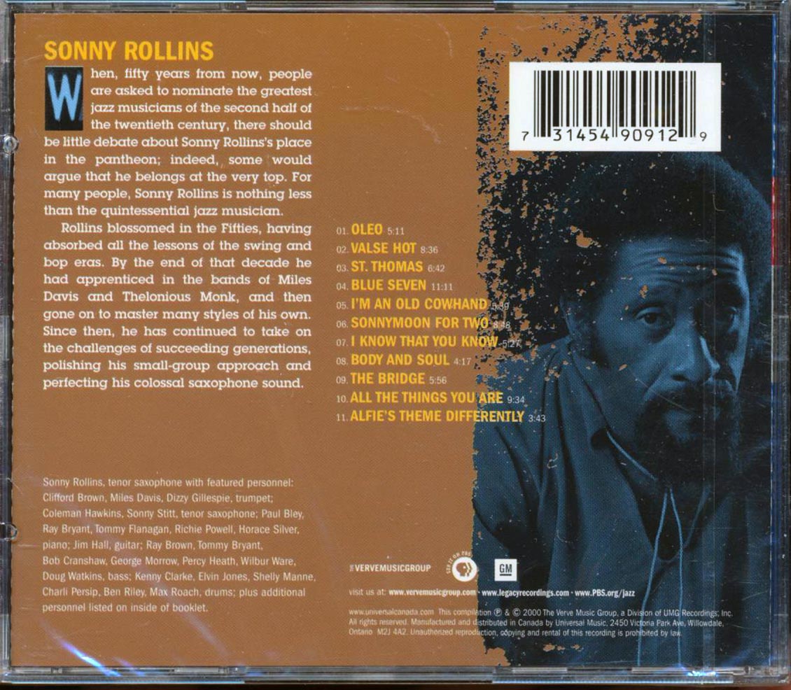 Sonny Rollins - Ken Burns Jazz: The Definitive Sonny