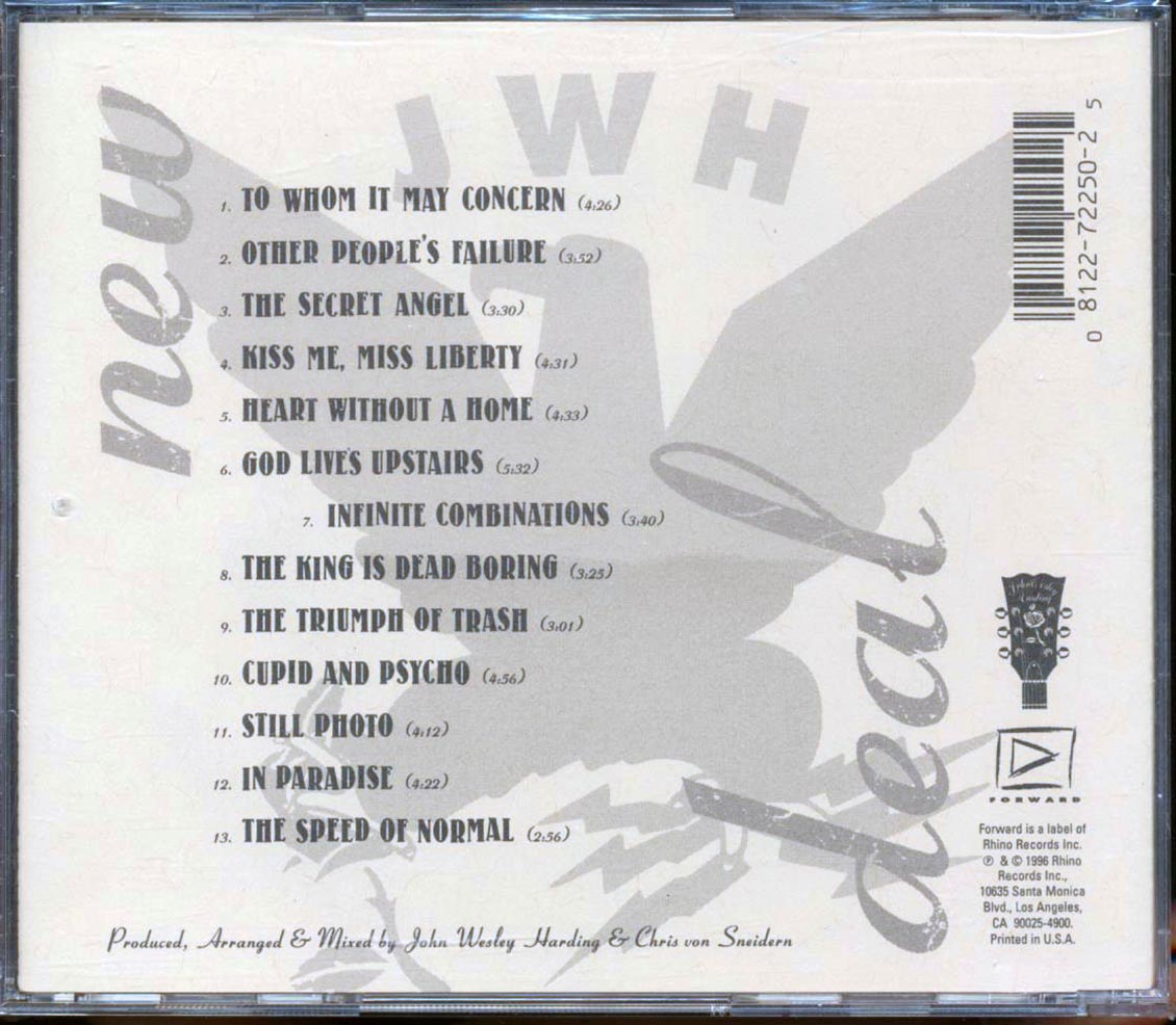 John Wesley Harding - New Deal