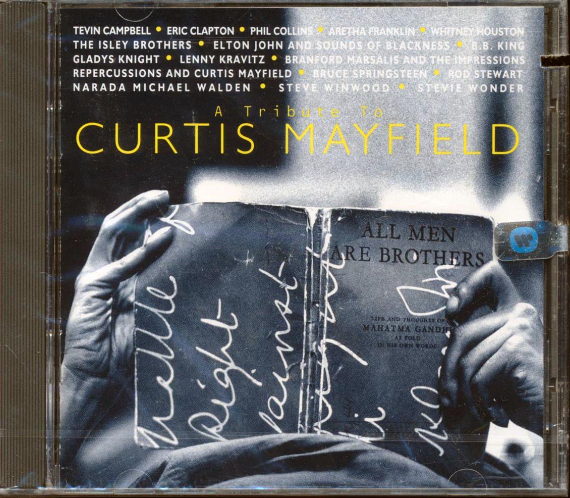 Eric Clapton, The Isley Brothers, Aretha Franklin, Etc. - A Tribute To Curtis Mayfield  (marked/ltd stock)