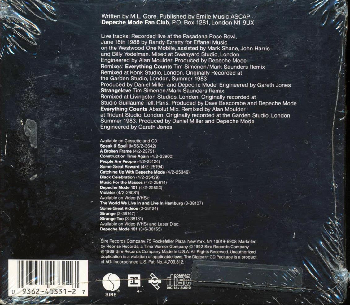 Depeche Mode - Everything Counts: Live