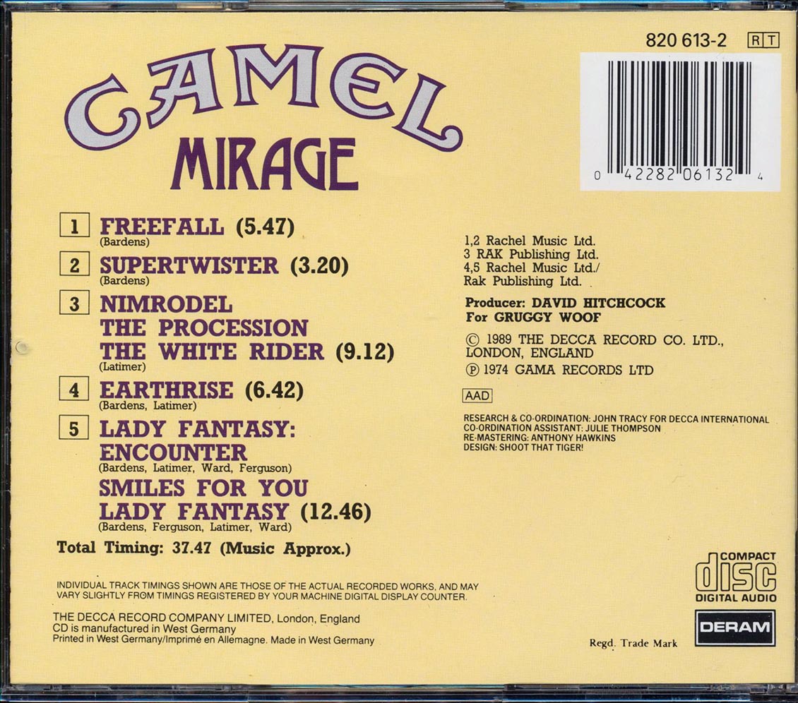 Camel - Mirage