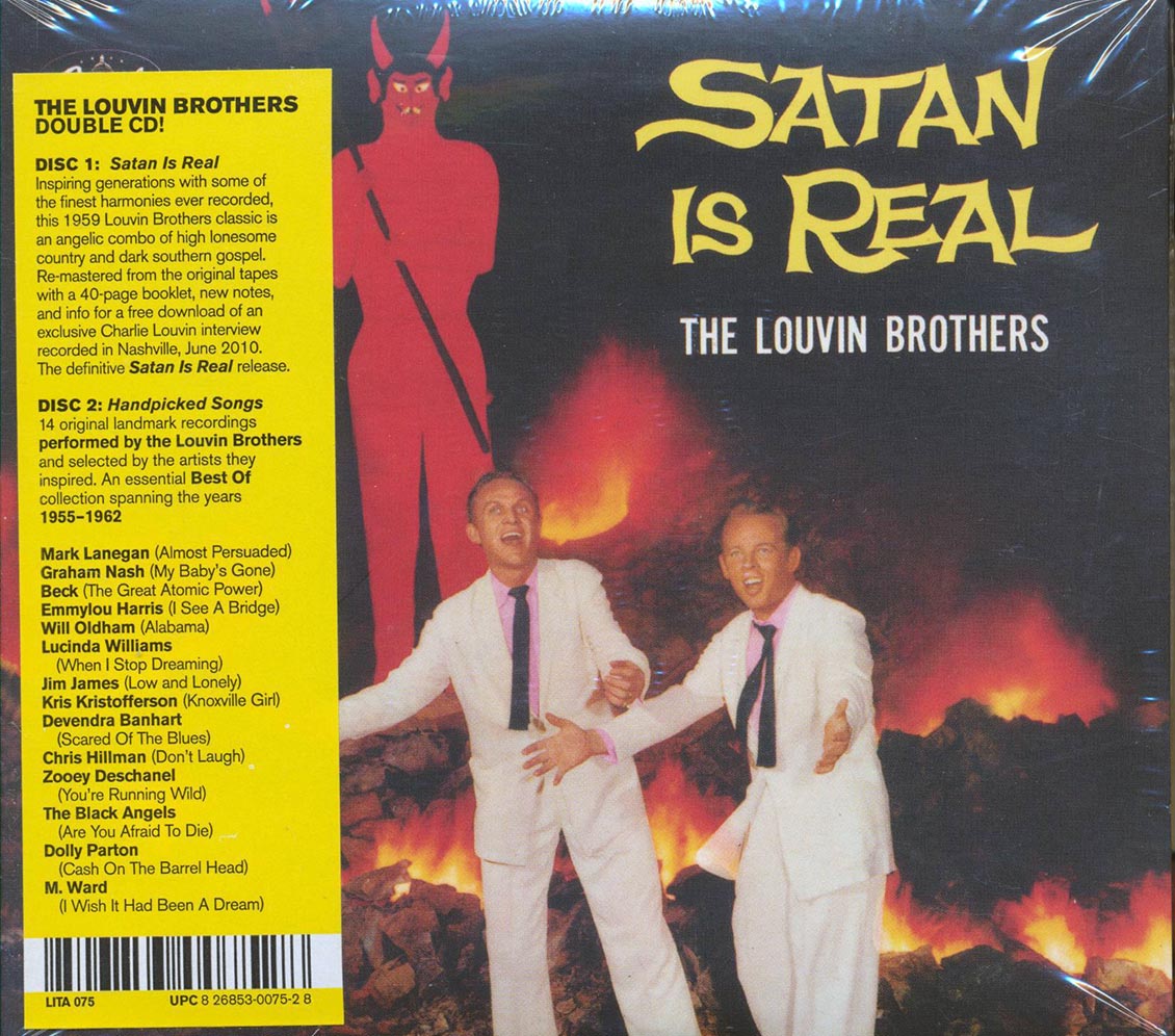 The Louvin Brothers - Satan Is Real: Handpicked Songs 1955-1962 (2xCD)