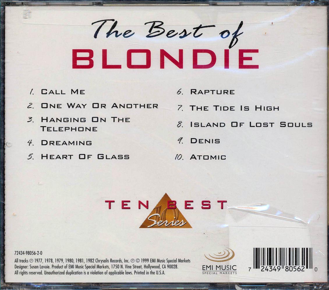 Blondie - The Best Of Blondie