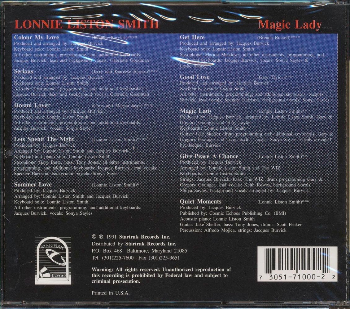 Lonnie Liston Smith - Magic Lady