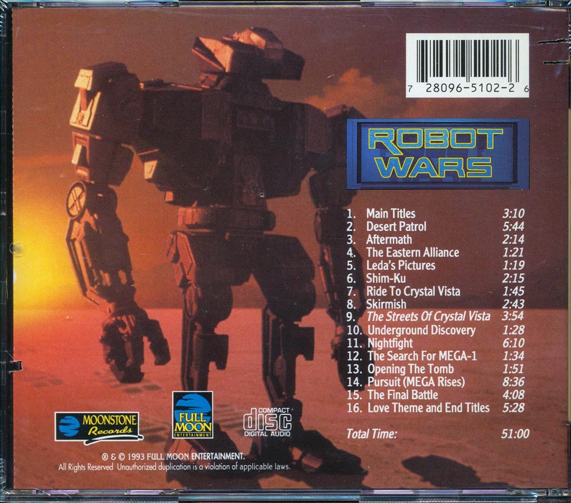 David Arkenstone - Robot Wars: Music From The Film