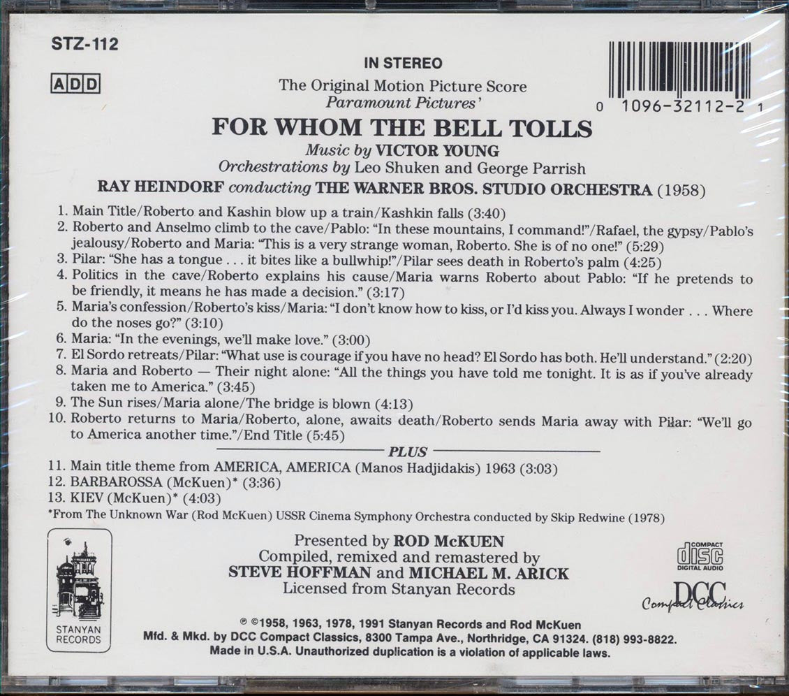 Victor Young - For Whom The Bell Tolls