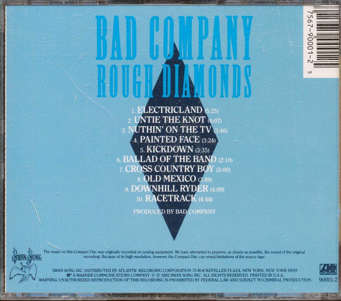 Bad Company - Rough Diamonds