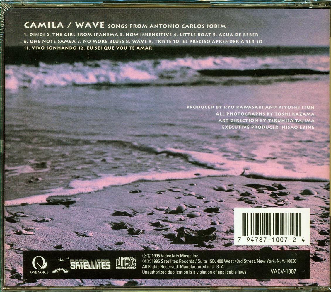 Camila Benson  - Wave: Songs From Antonio Carlos Jobim