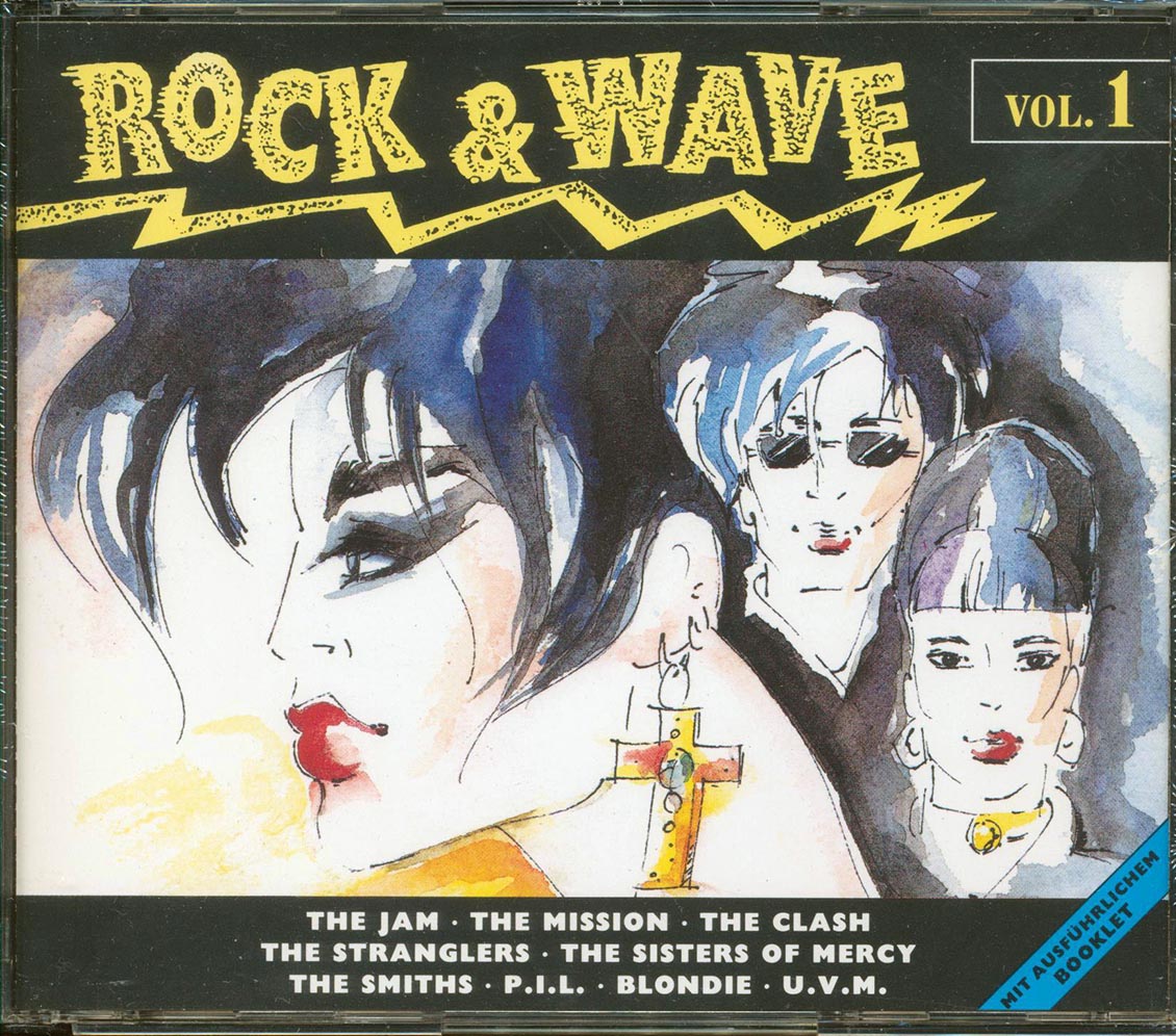 The Clash, Joy Division, Human League, The Smiths, Blondie, Etc. - Rock And Wave Volume 1: Hits From The Underground  (2xCD)