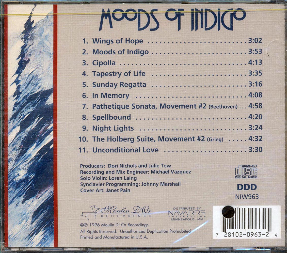 Danny Wright - Moods Of Indigo (marked/ltd stock)