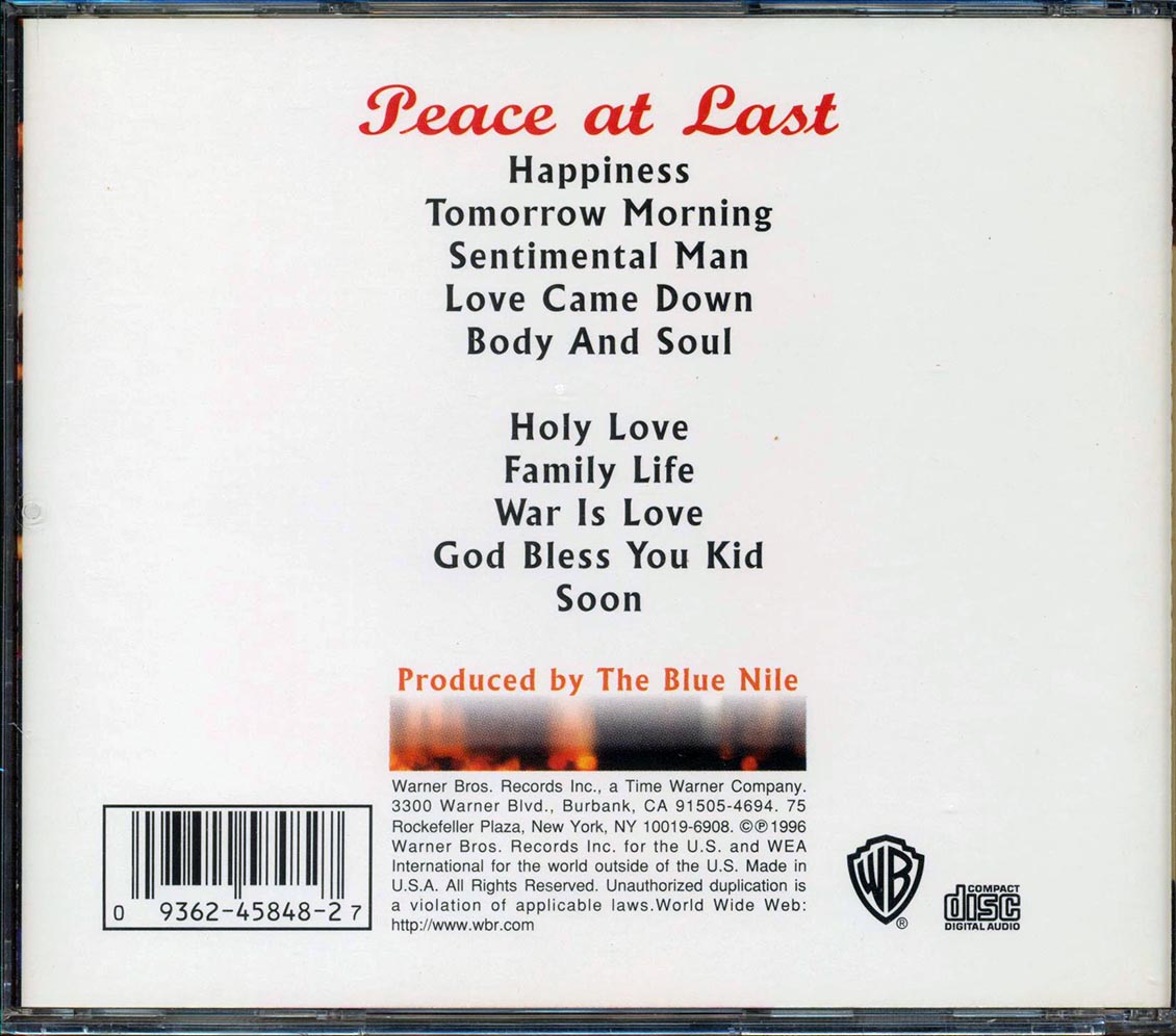 The Blue Nile  - Peace At Last