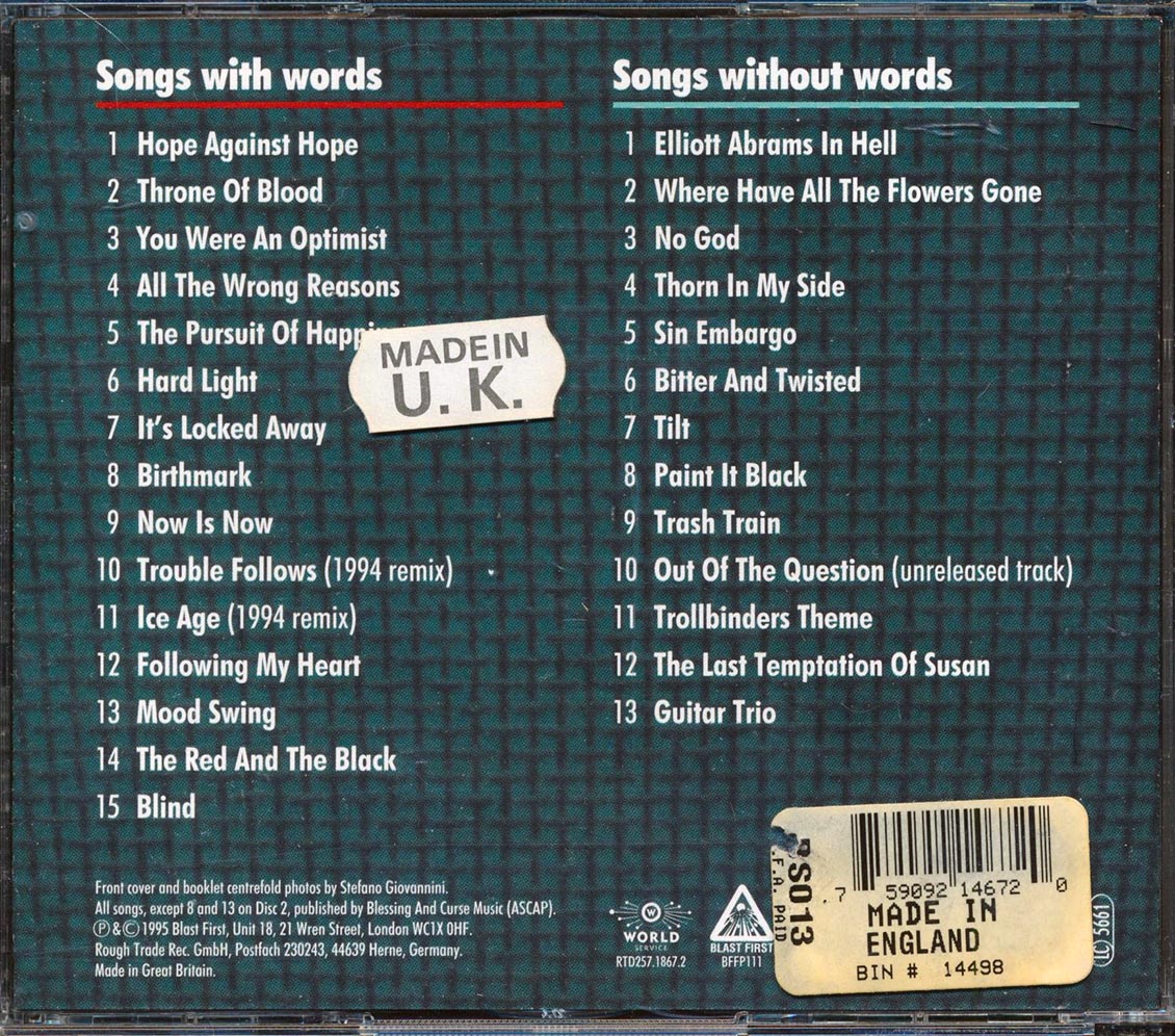 Band Of Susans - Wired For Sound (2xCD)