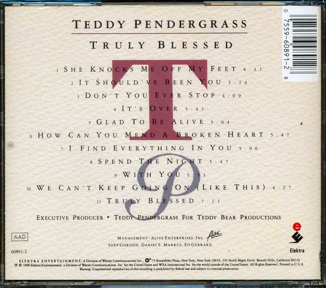 Teddy Pendergrass - Truly Blessed