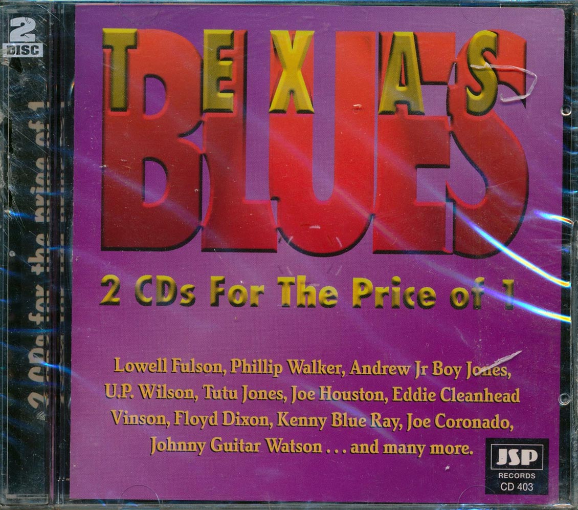 Tutu Jones, Phillip Walker, Andrew Jr. Boy Jones, Etc. - Texas Blues (2xCD)