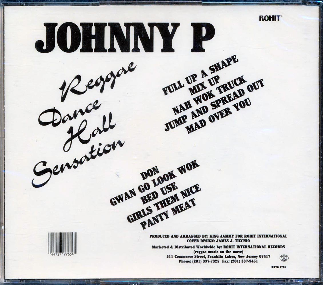 Johnny P - Reggae Dance Hall Sensation