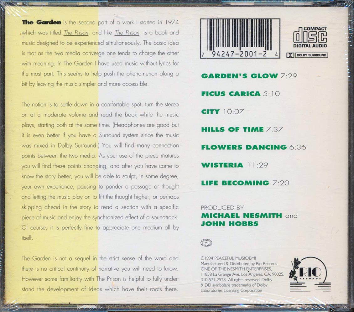 Micheal Nesmith - The Garden (2xCD)