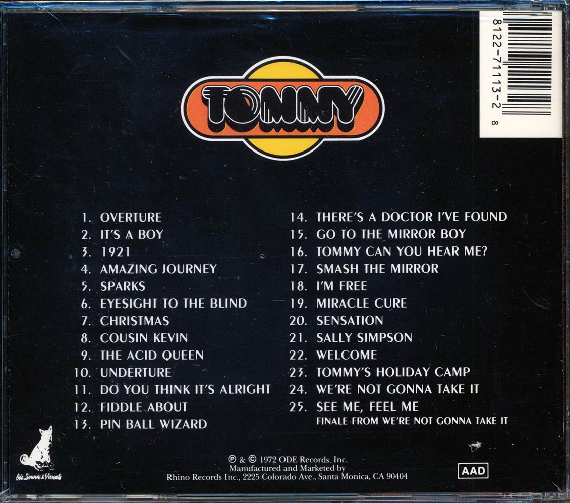 The London Symphony Orchestra - Tommy: As Performed By The London Symphony Orchestra & Chambre Choir With Guest Soloists