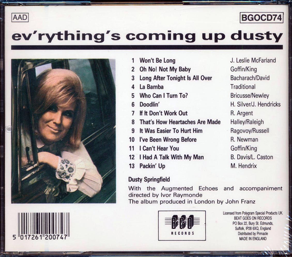 Dusty Springfield - Ev'rything's Coming Up Dusty