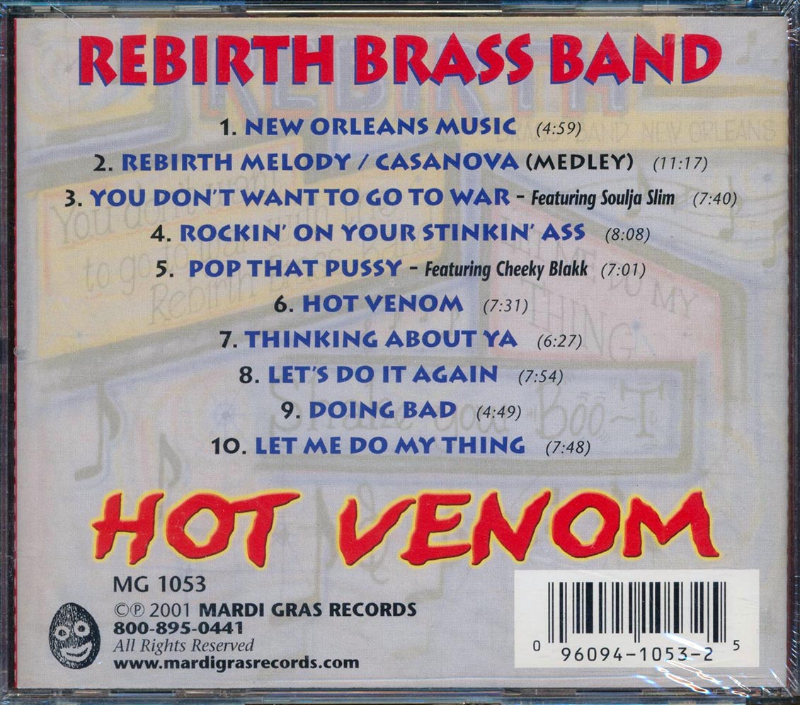 Rebirth Brass Band - Hot Venom