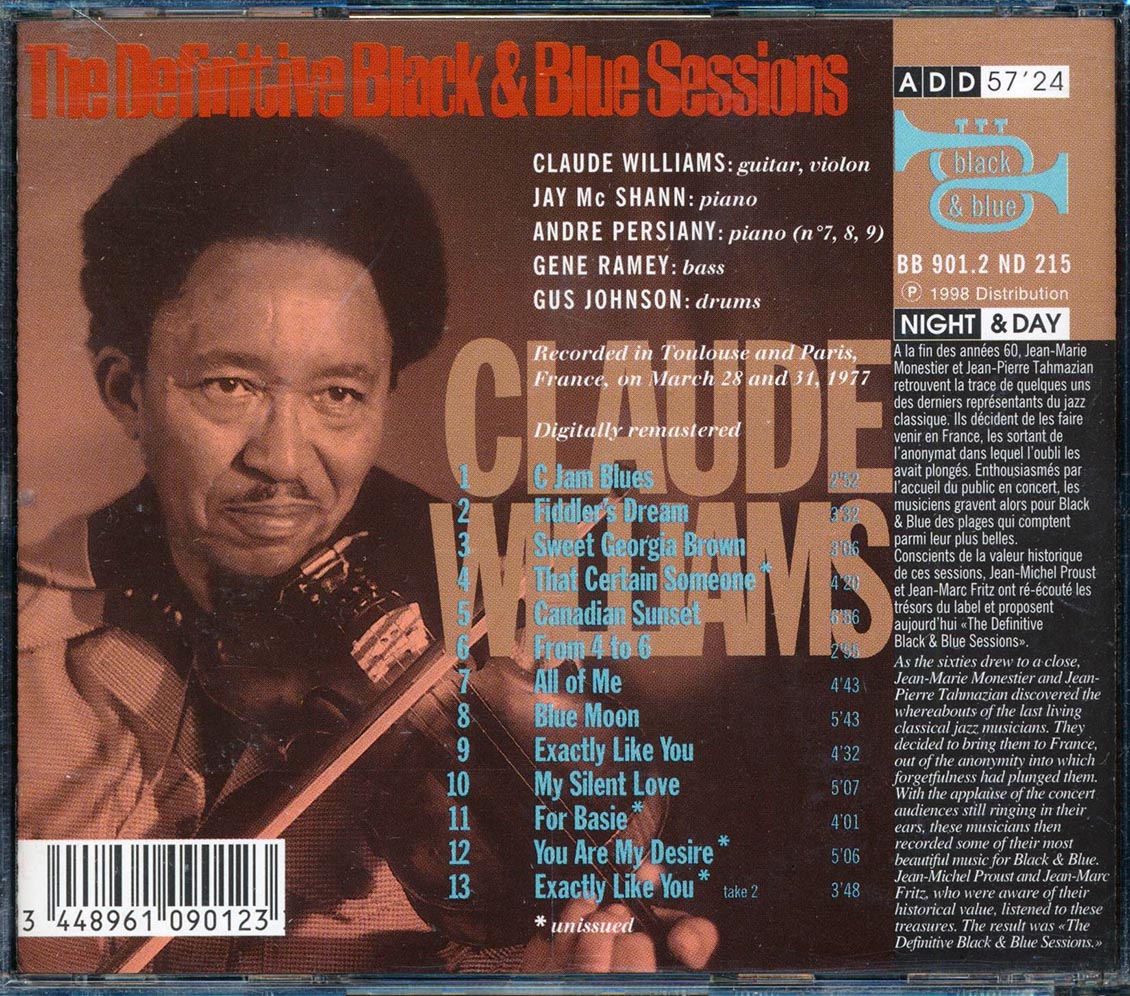 Claude Williams - My Silent Love