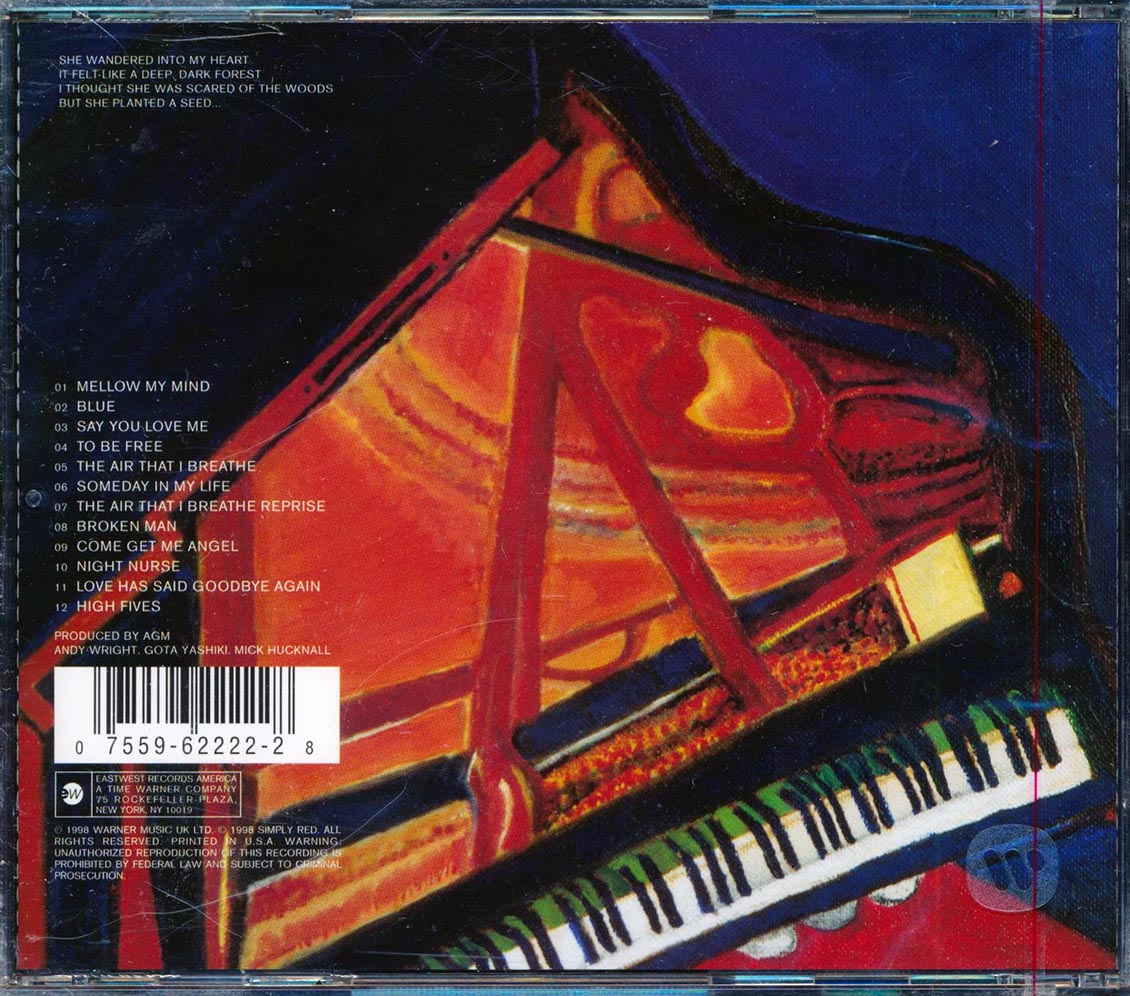 Simply Red - Blue (promo)