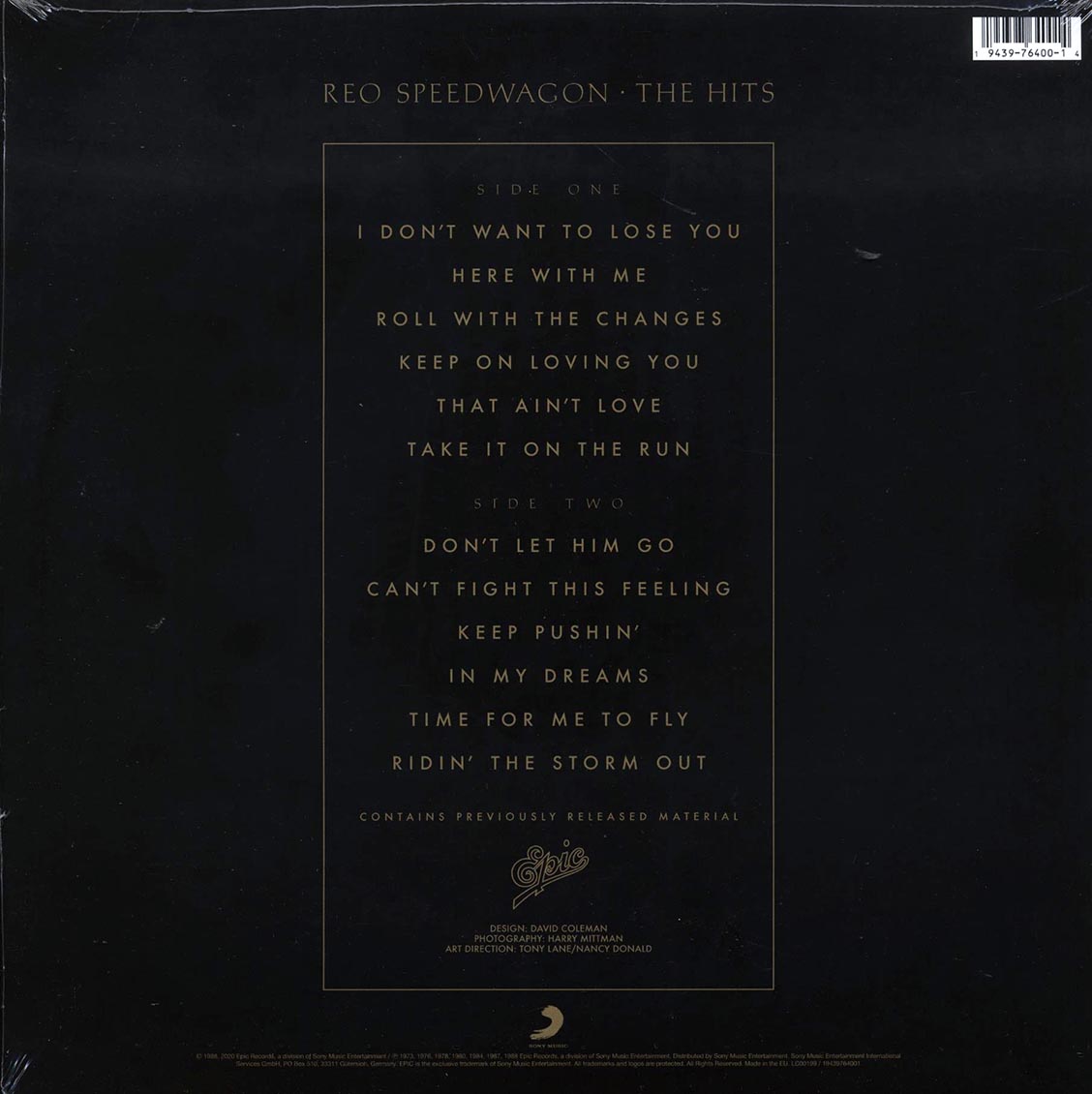 REO Speedwagon - The Hits