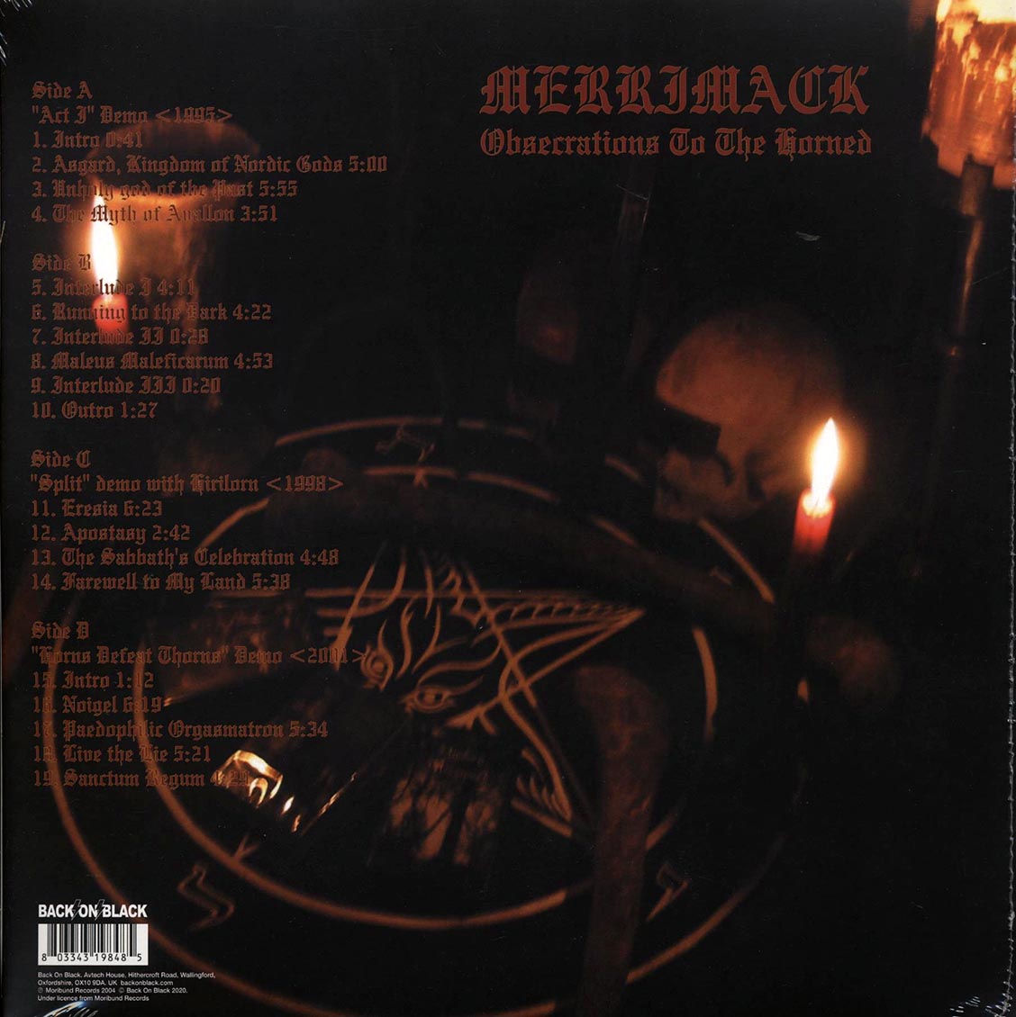 Merrimack - Obsecrations To The Horned (2xLP)