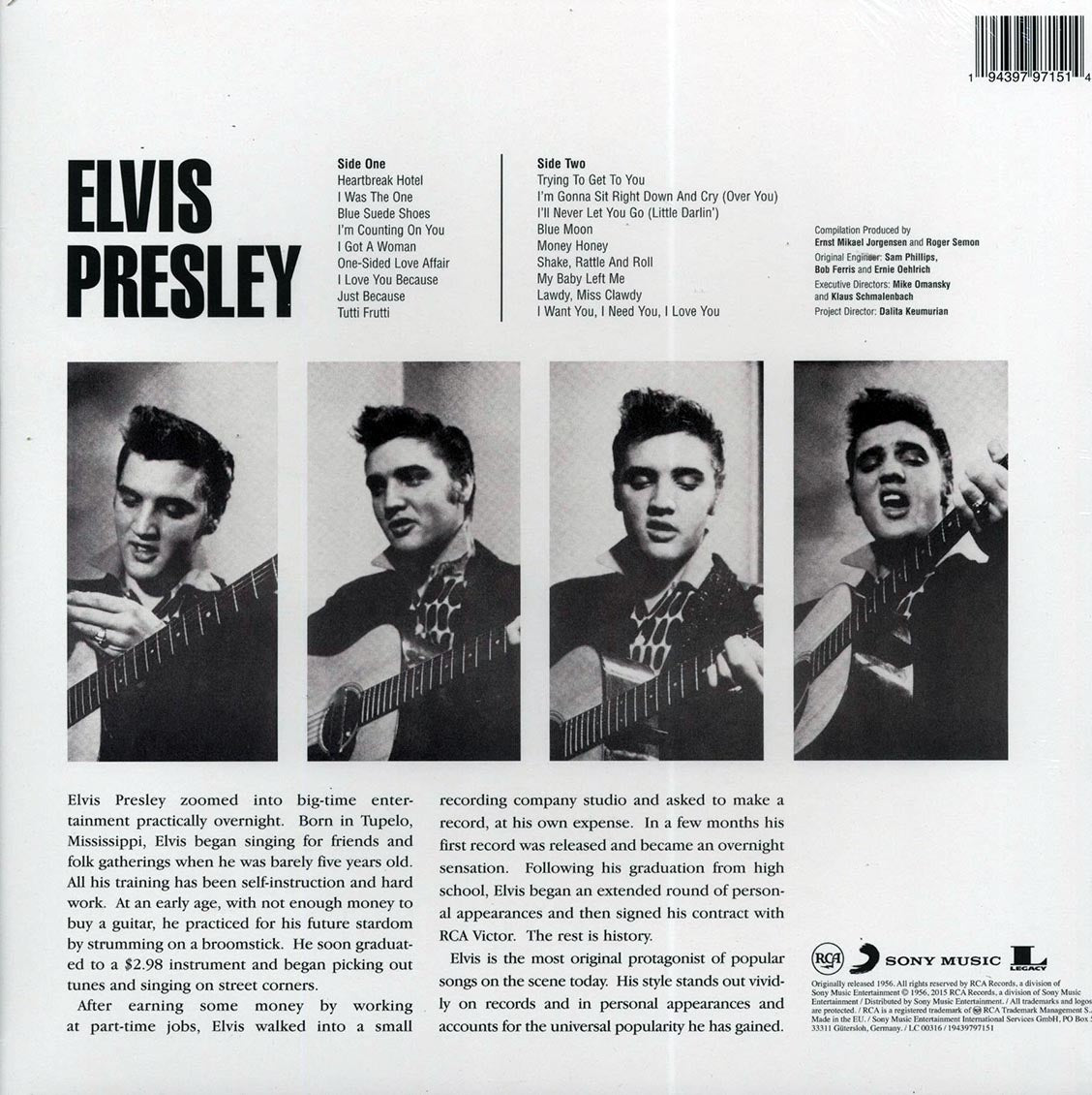 Elvis Presley - Elvis Presley (white vinyl)