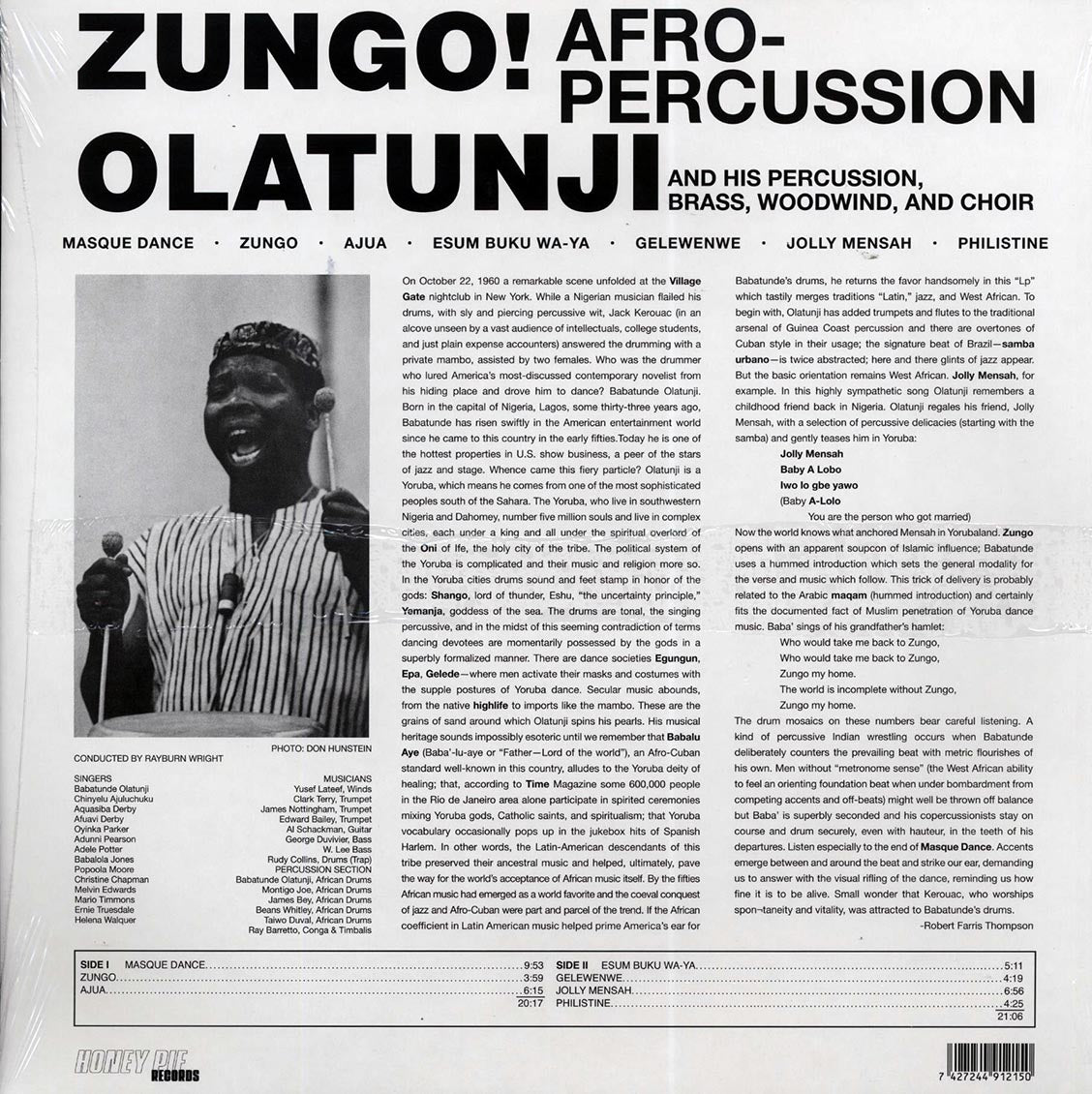 Babatunde Olatunji & His Percussion - Zungo!