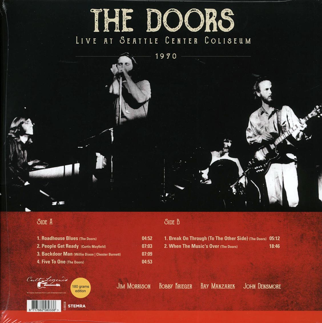 The Doors - Live At Seattle Center Coliseum 1970