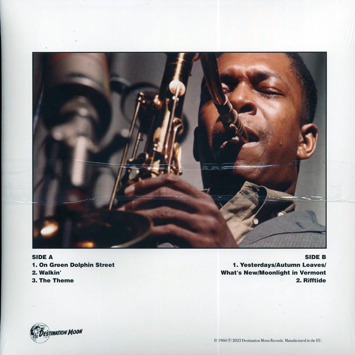 John Coltrane - Live At The Apollo Theatre, Dusseldorf, Germany, March 18th, 1960 (ltd. 500 copies made) (clear vinyl)