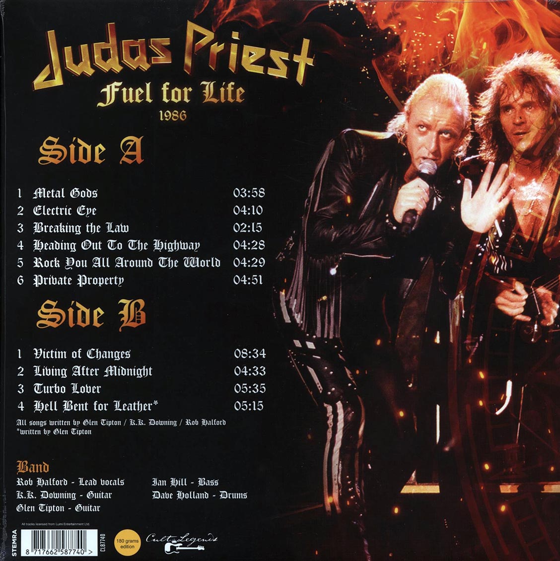 Judas Priest - Fuel For Life 1986