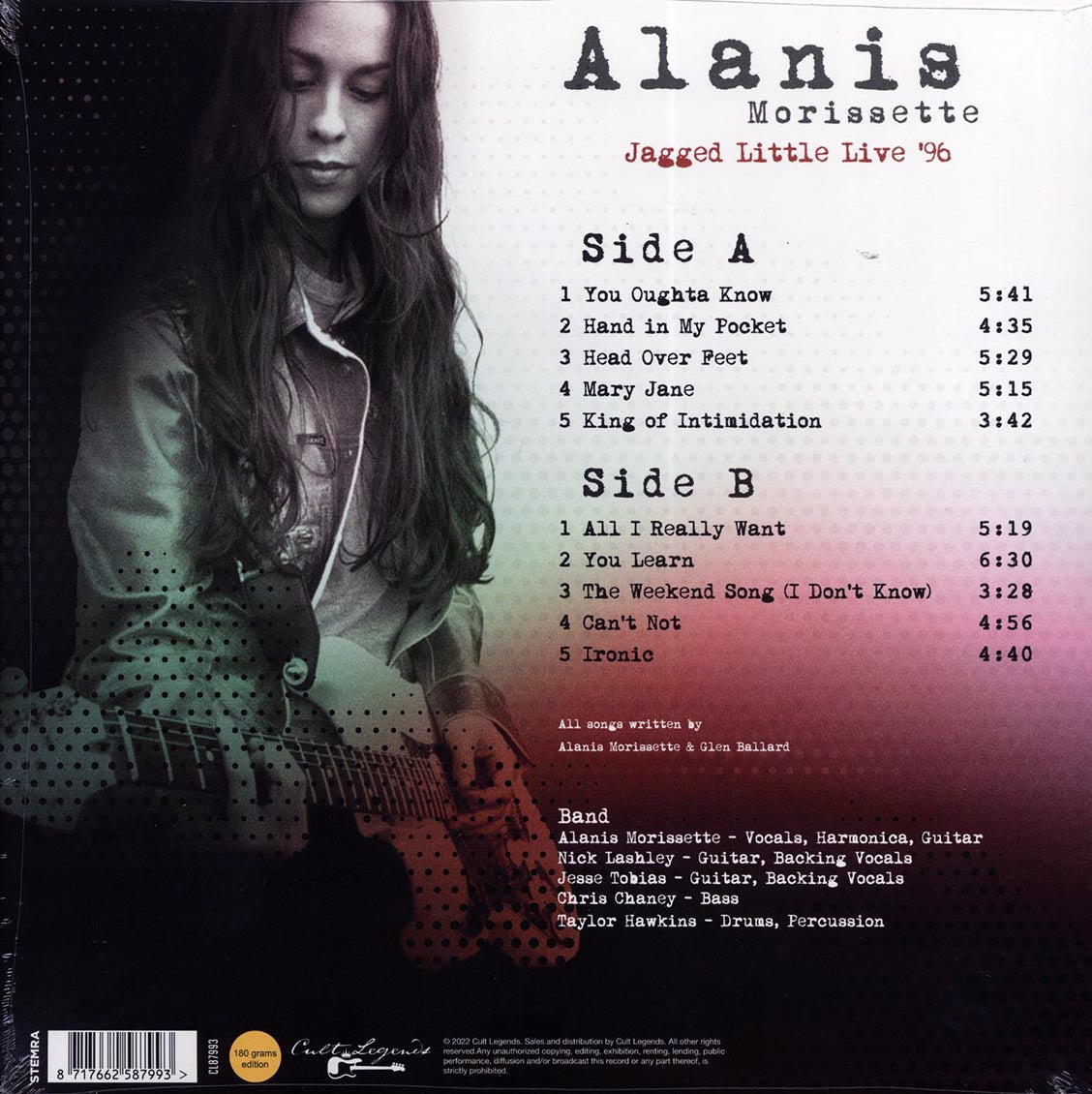 Alanis Morissette - Jagged Little Live '96 (180g)