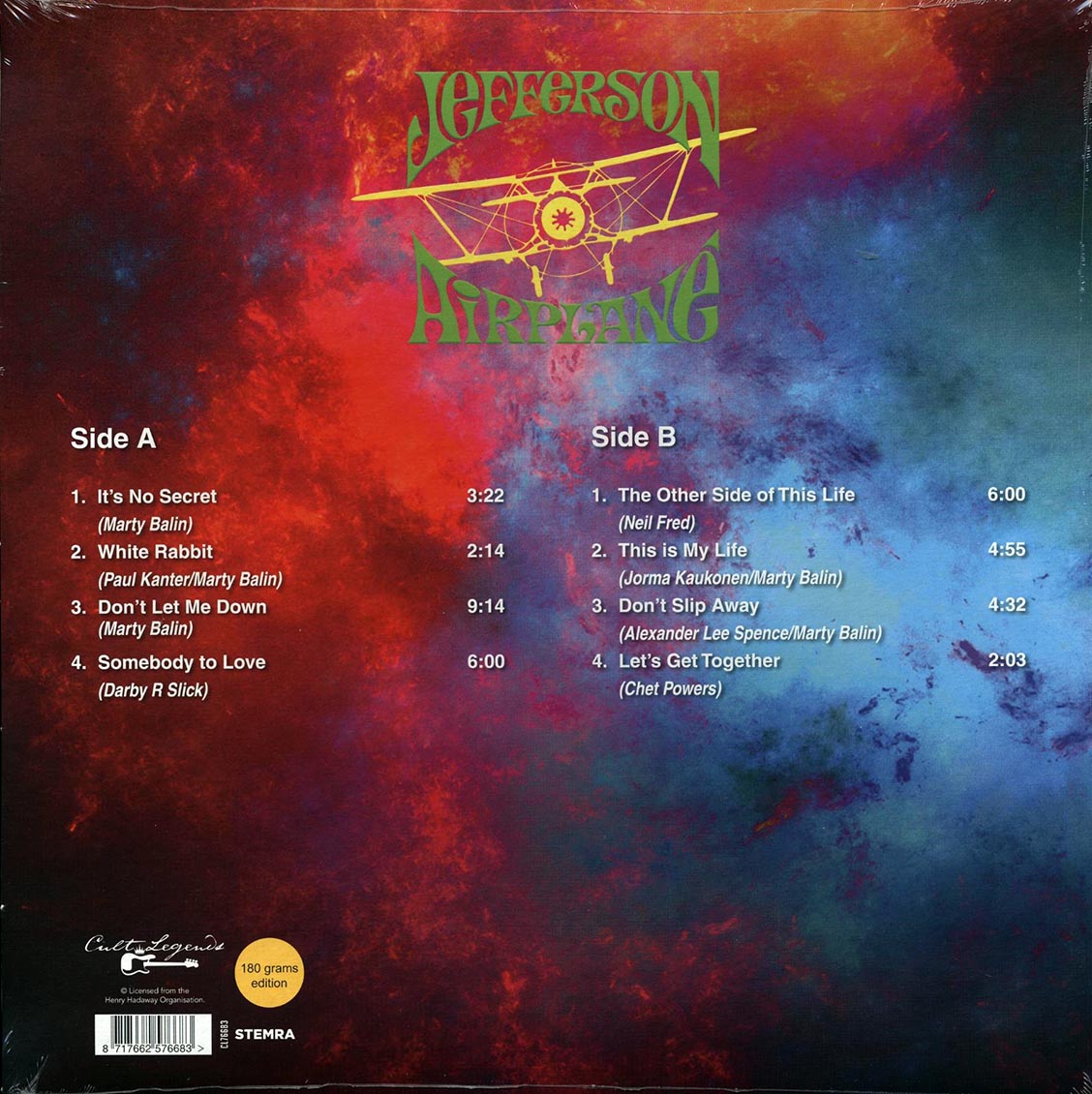 Jefferson Airplane - Best Of Live In San Francisco 1966 (180g)