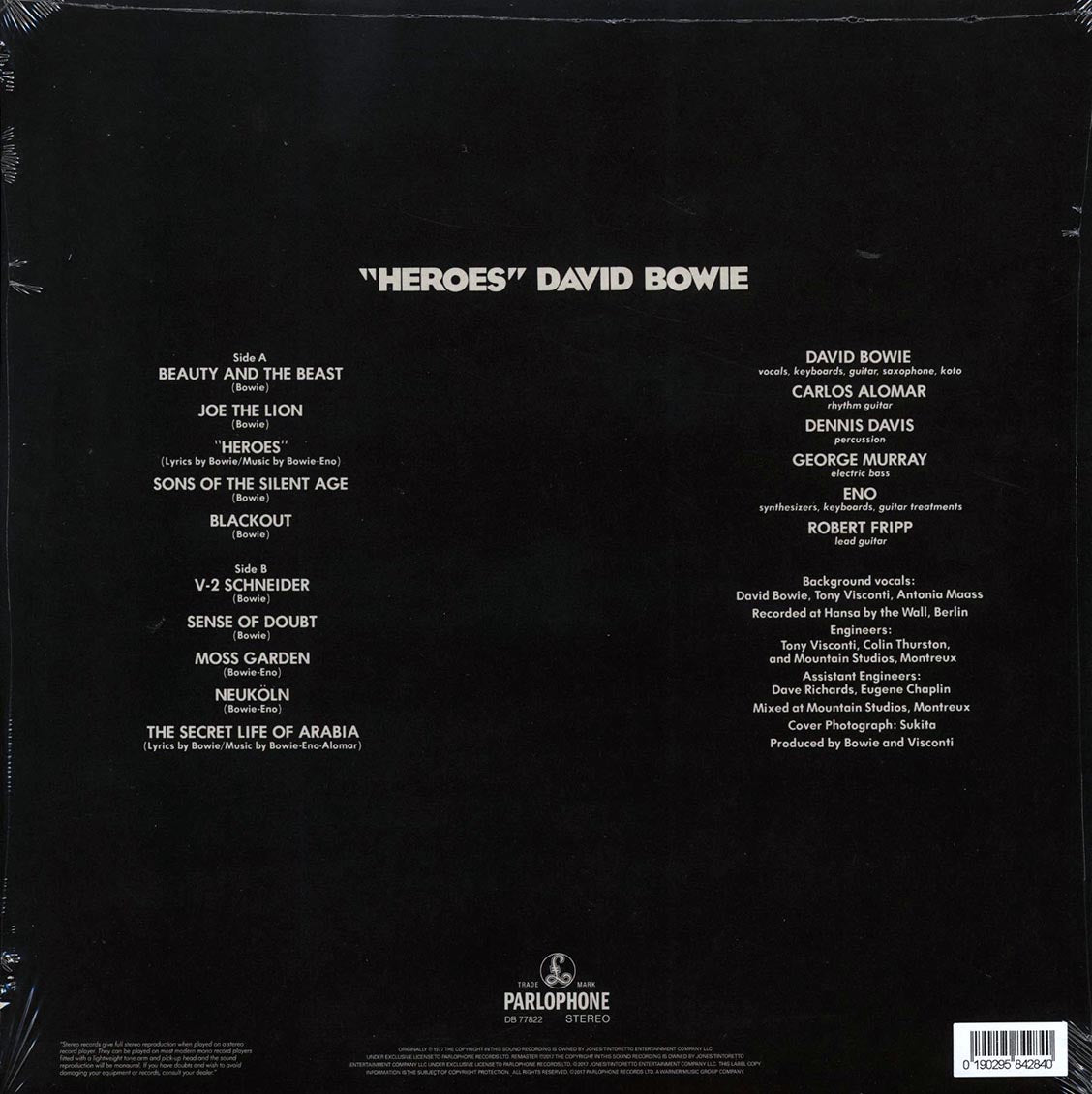 David Bowie - Hereos (180g) (remastered)