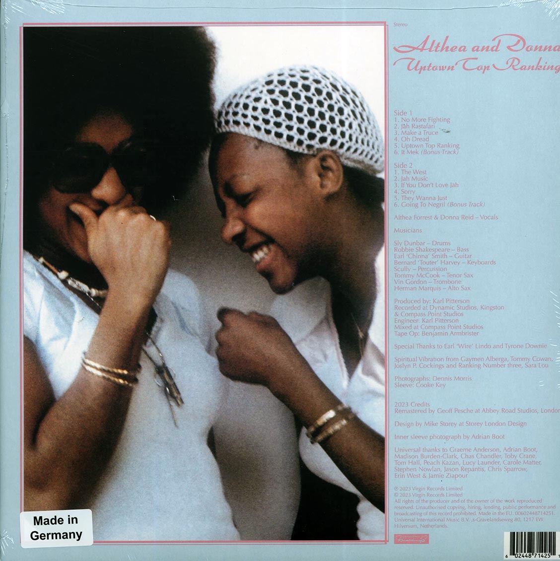 Althea & Donna - Uptown Top Ranking (RSD 2023) (180g) (remastered)