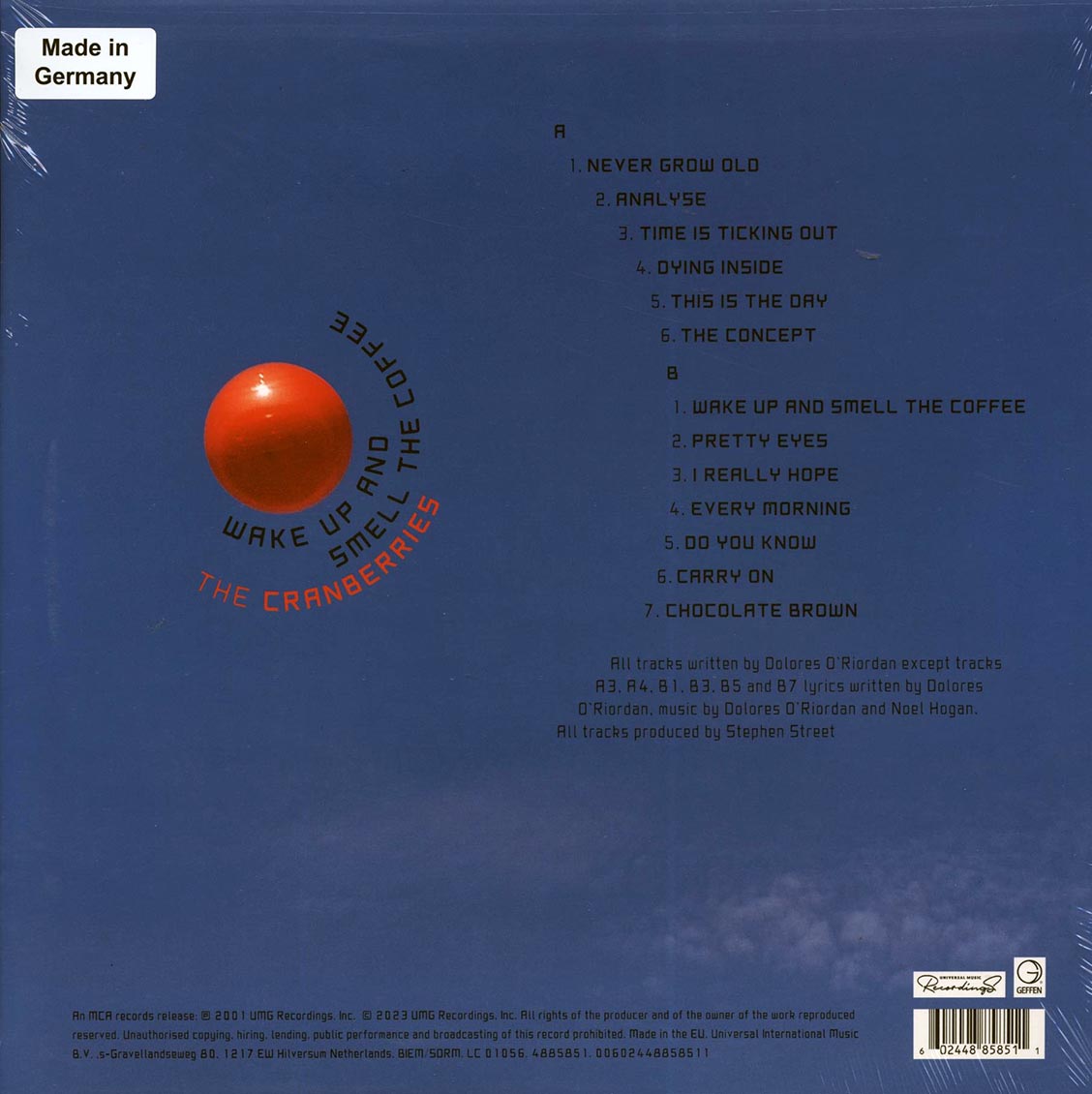 The Cranberries - Wake Up And Smell The Coffee (RSD 2023) (ltd. ed.) (clear vinyl)