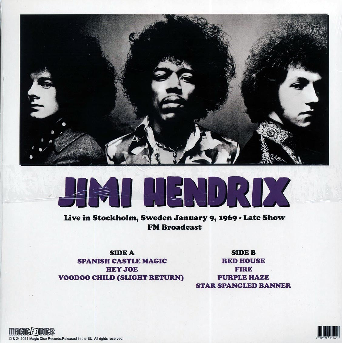 Jimi Hendrix - Live In Stockholm January 9, 1969 Late Show FM Broadcast