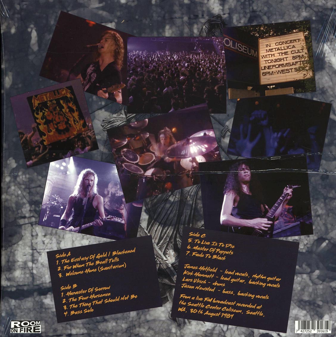 Metallica - Seattle '89 Volume 1: The Classic Washington State Broadcast (2xLP)