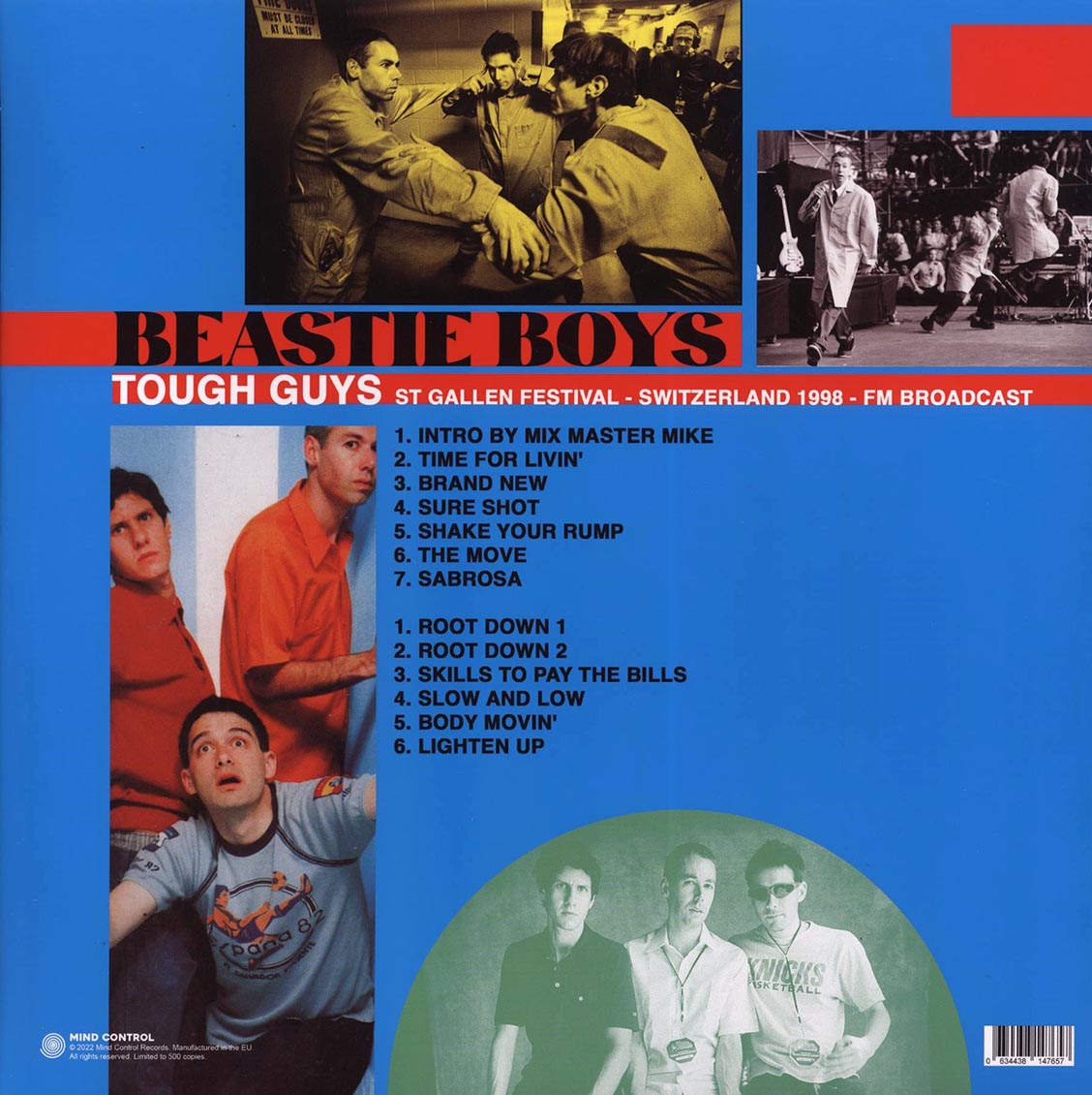 The Beastie Boys - Tough Guys: St. Gallen Festival, Switzerland 1998 (red vinyl)