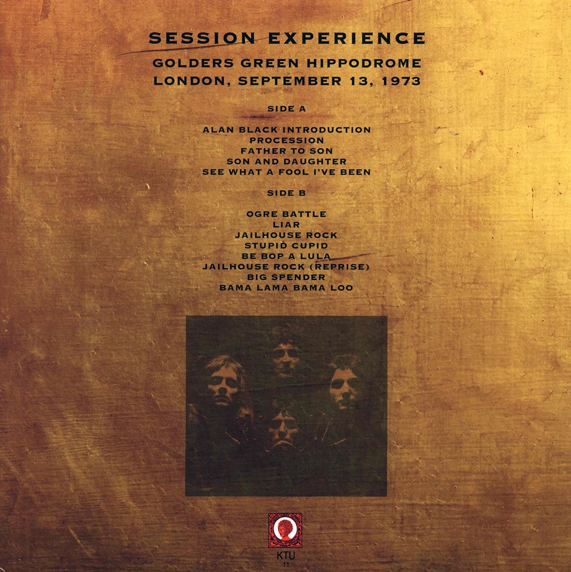 Queen - Session Experience: Goldon Green Hippodrome, London, September 13, 1973
