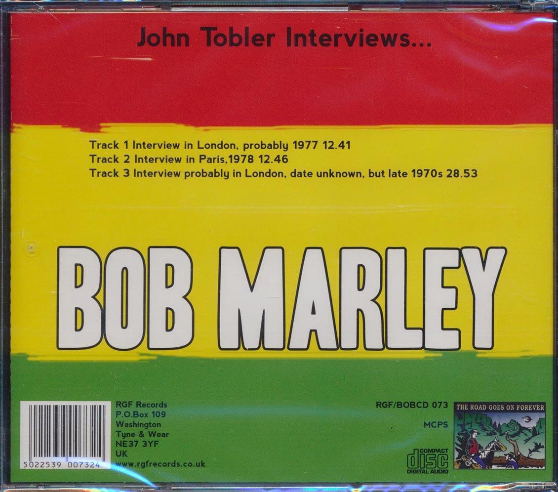 Bob Marley - John Tobler Interviews