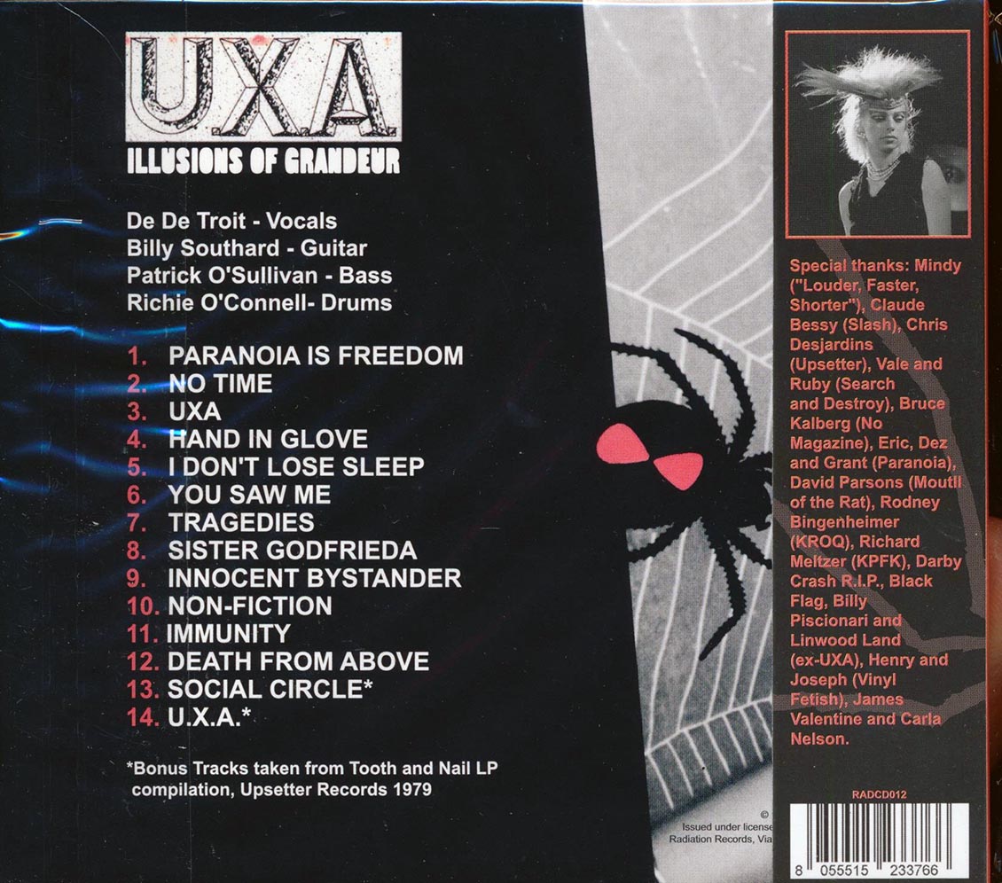 UXA - Illusions Of Grandeur