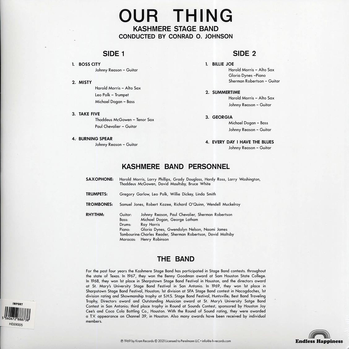 Kashmere Stage Band - Our Thing
