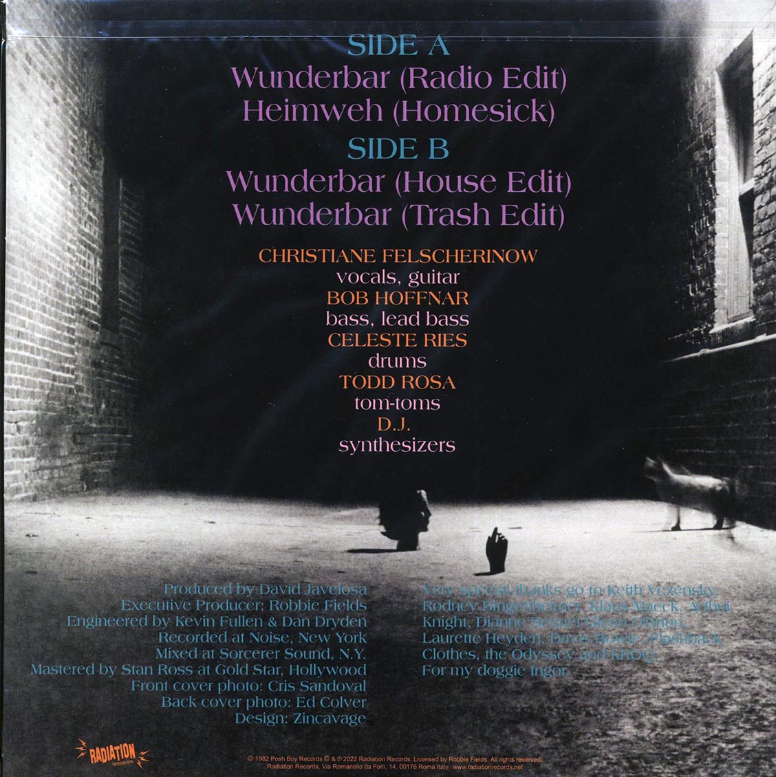 Christiane F - Gesundheit! (RSD 2022) (ltd. 500 copies made) (splatter vinyl)