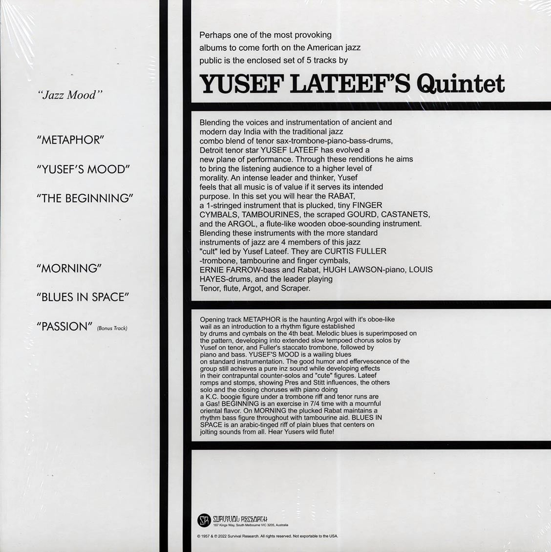 Yusef Lateef - Jazz Mood