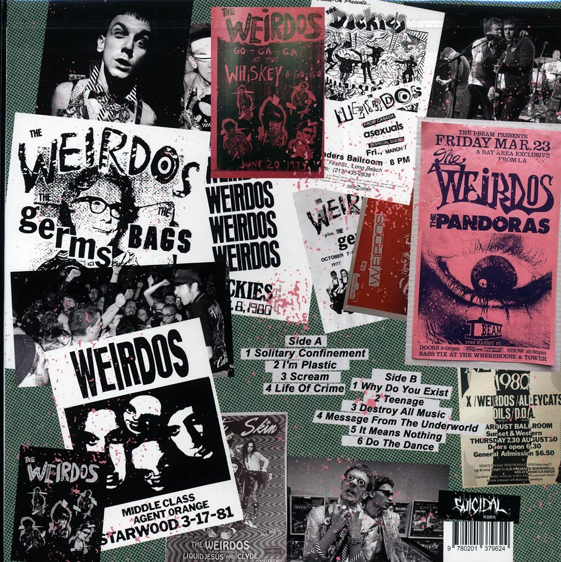 The Weirdos - Live At The Whisky, Hollywood, October 16th 1977