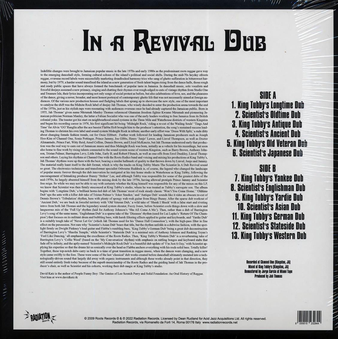 King Tubby, Scientist - King Tubby Meets The Scientist In A Revival Dub