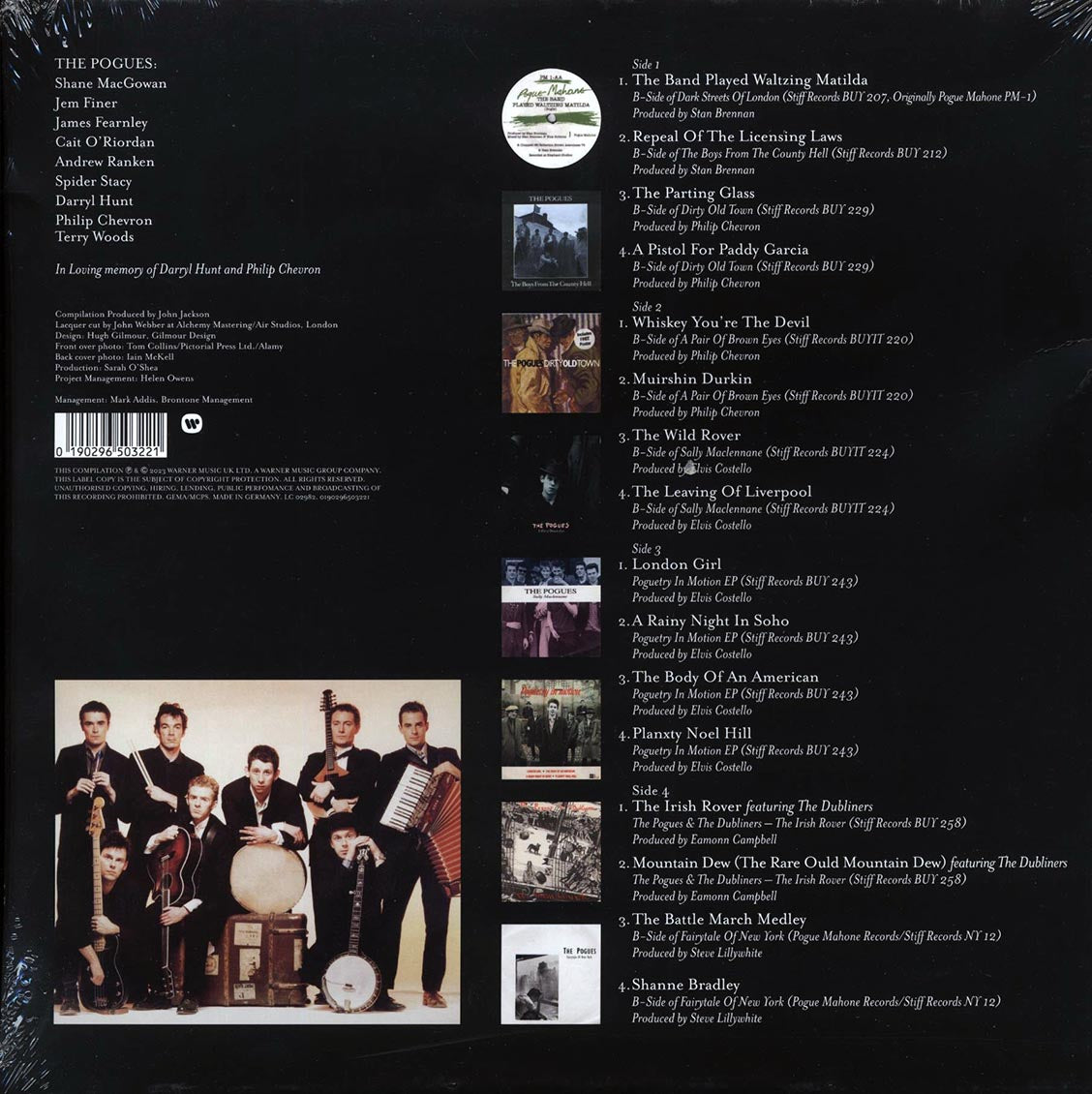 The Pogues - The Stiff Records B-Sides 1984-1987 (RSD 2023) (ltd. ed.) (2xLP) (colored vinyl)